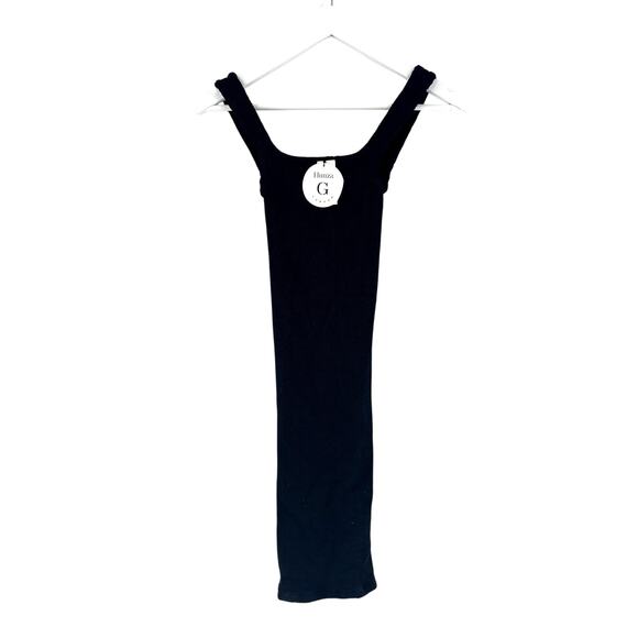 Hunza G Black Tank Dress One Size - Picture 4 of 9